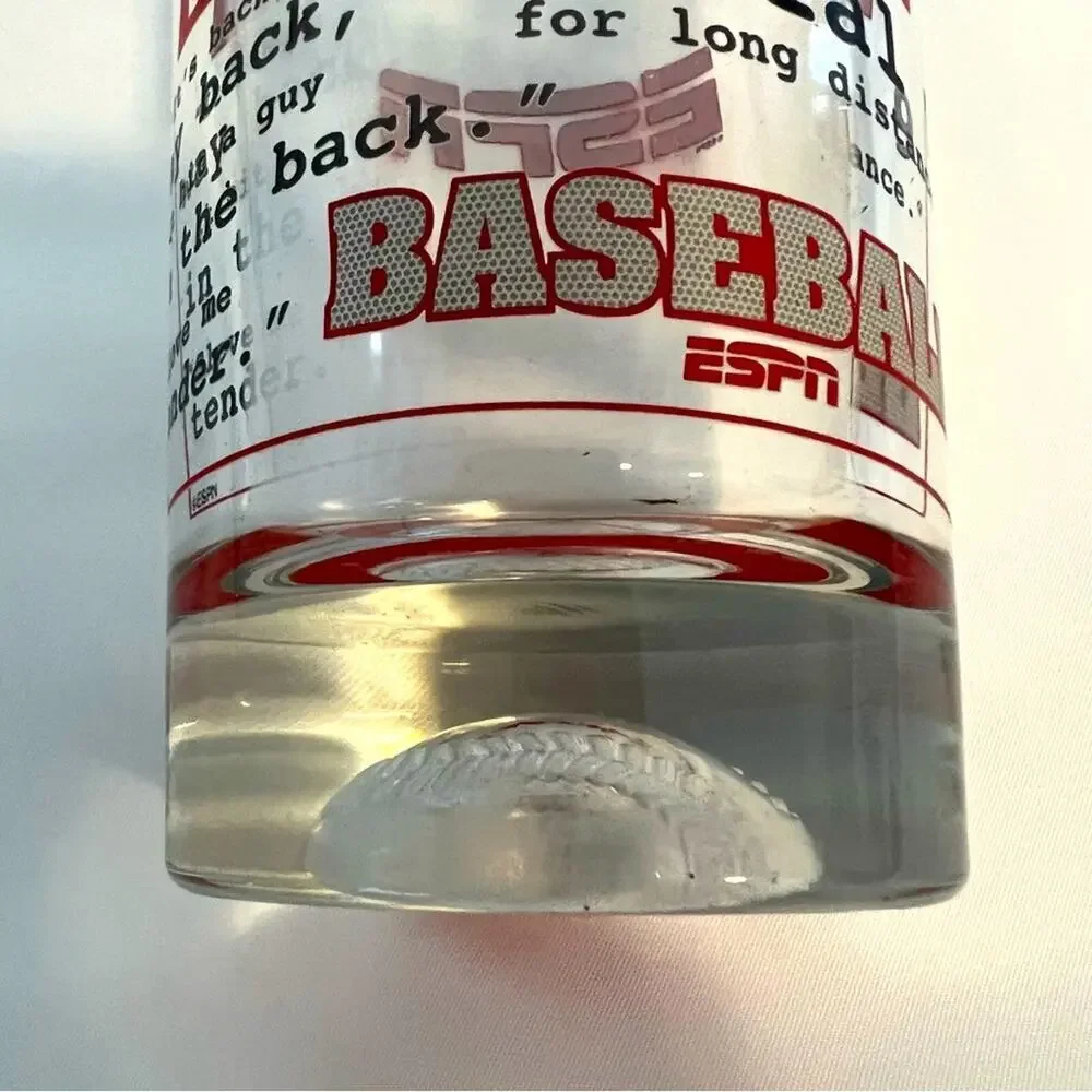 ESPN Baseball Bottom Commentator Quotes Beer 24oz Pint Glass